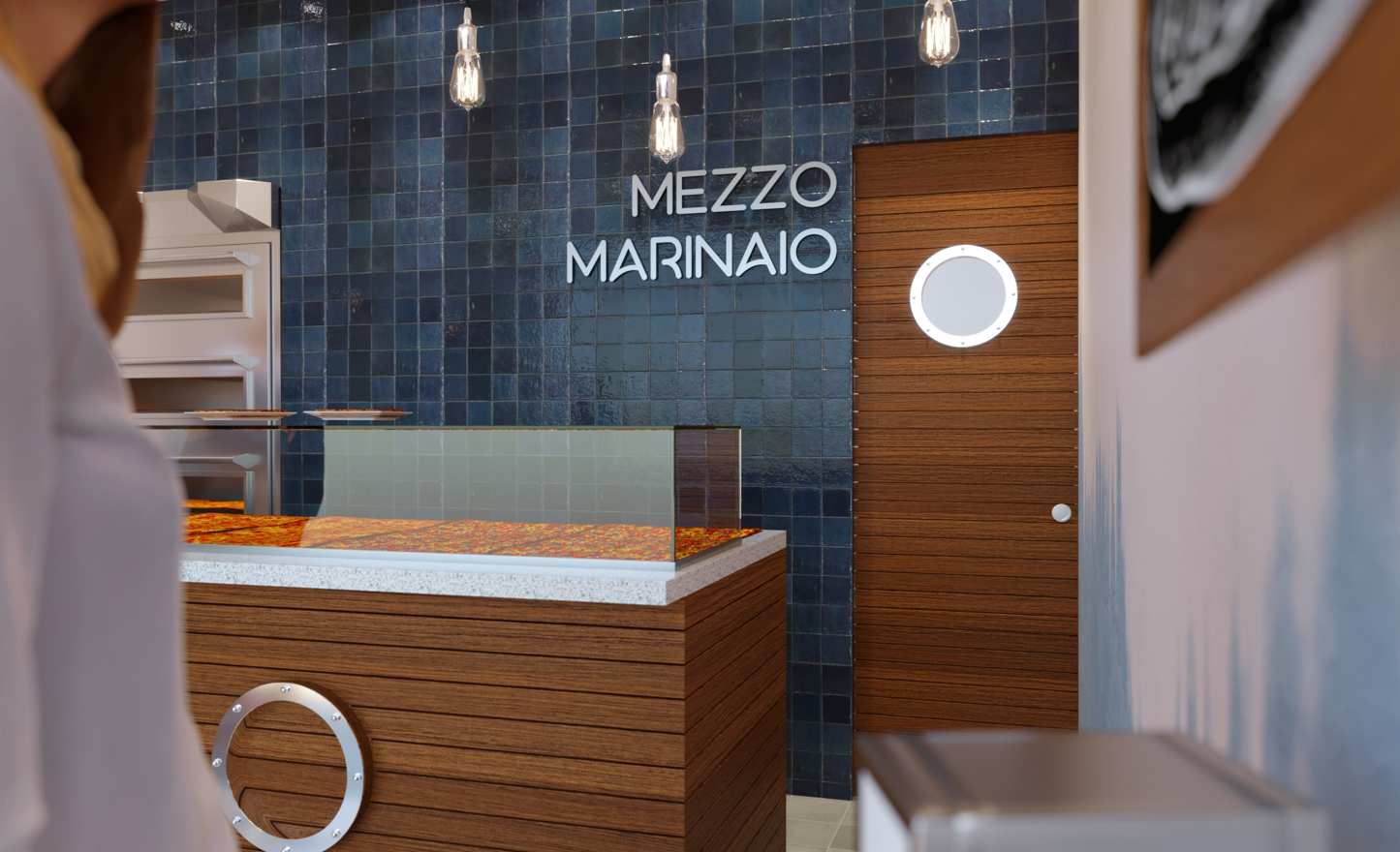 Mezzo Marinaio Pizza
